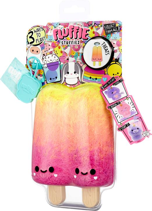 Actual product image MGA Fluffie Stuffiez Small Plush Popsicle