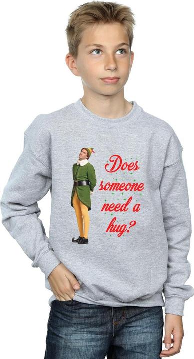 Actual product image Elf Boys Hug Buddy Sweatshirt (116)