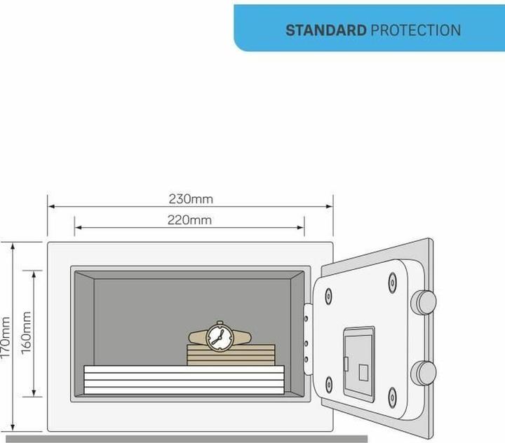 Image du produit Yale YSV170DB2 (3.80 l)