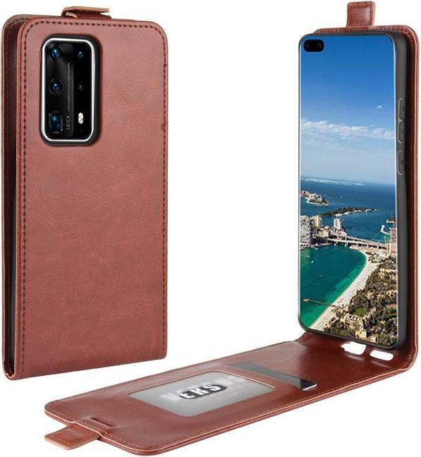 Produktbild MU Classic Leder Flipcase Hülle (Huawei P40 Pro)