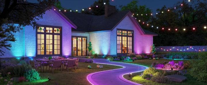 Actual product image Govee Outdoor Spotlights 2-Pack (IP67)