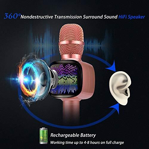 Produktbild Bonaok Bluetooth-Karaoke-Mikrofon