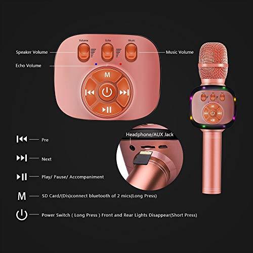 Produktbild Bonaok Bluetooth-Karaoke-Mikrofon