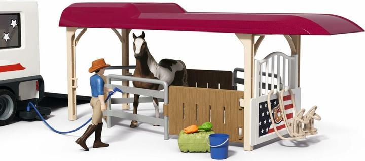 Actual product image Schleich Lakeside truck with trailer