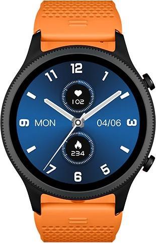 Actual product image Noise NoiseFit Halo Smartwatch Fiery Orange (42 mm)