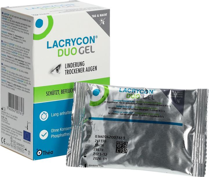Produktbild Théa Lacrycon Duo Gel (12 ml)