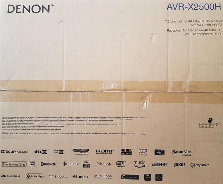 Produktbild Denon Avr-X2500h (7.2 Kanal, FM)