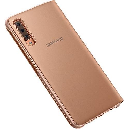 Thumbnail - Samsung Wallet Cover (Samsung Galaxy A7 (2018)), Smartphone Hülle, Gold