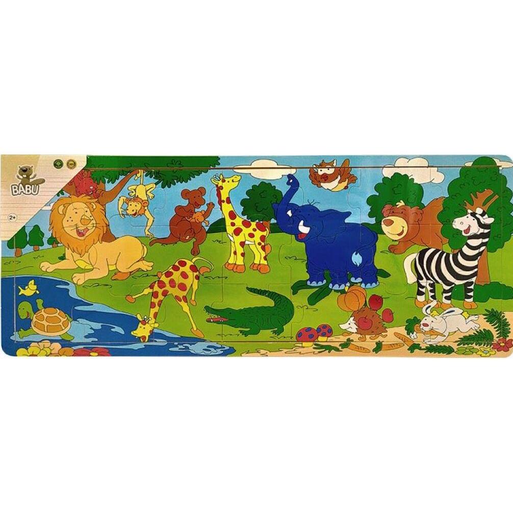 Thumbnail - Babu Puzzle ZOO 21 Teile