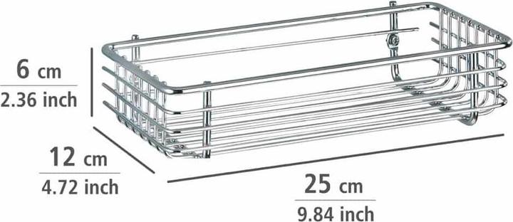 Produktbild Wenko Milano (12 x 25 x 6 cm)
