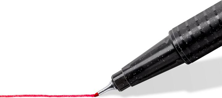 Produktbild Staedtler Fineliner triplus rPP, 6 Stück (Schwarz, Violett, Blau, Rot, Grün, 6 x)