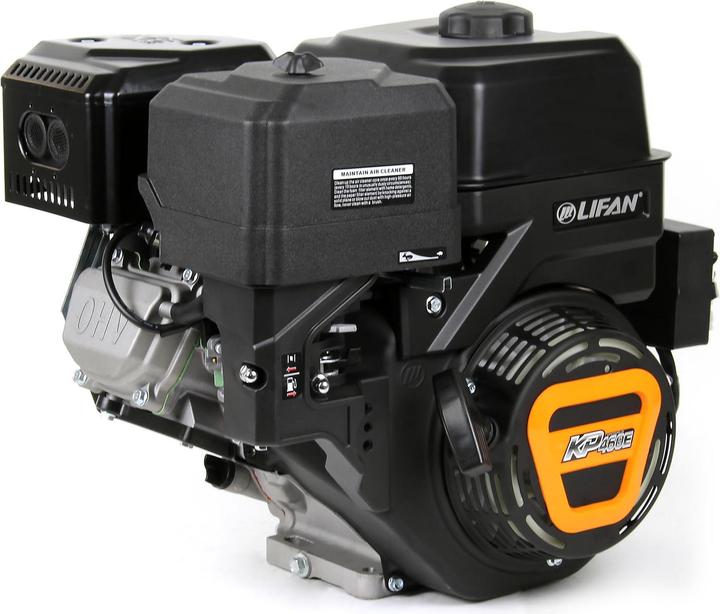 Actual product image Wiltec LIFAN KP460E 25mm E-Start petrol engine single cylinder 16.3hp engine vibratory plate