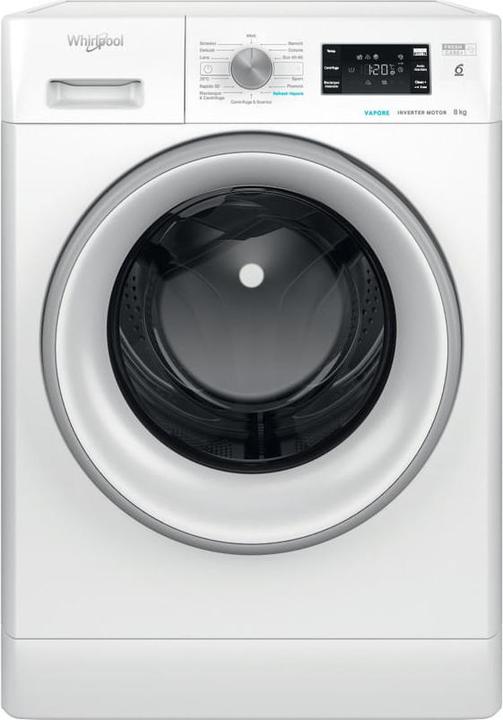 Produktbild Whirlpool FFB 846 SV DE Frontlader-Waschmaschine 8 kg 1400 U/min A Weiss (8 kg, Links)