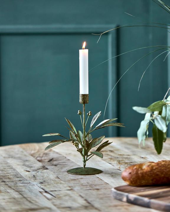 Actual product image House Doctor Candle stand, HDLeaves, Antique green