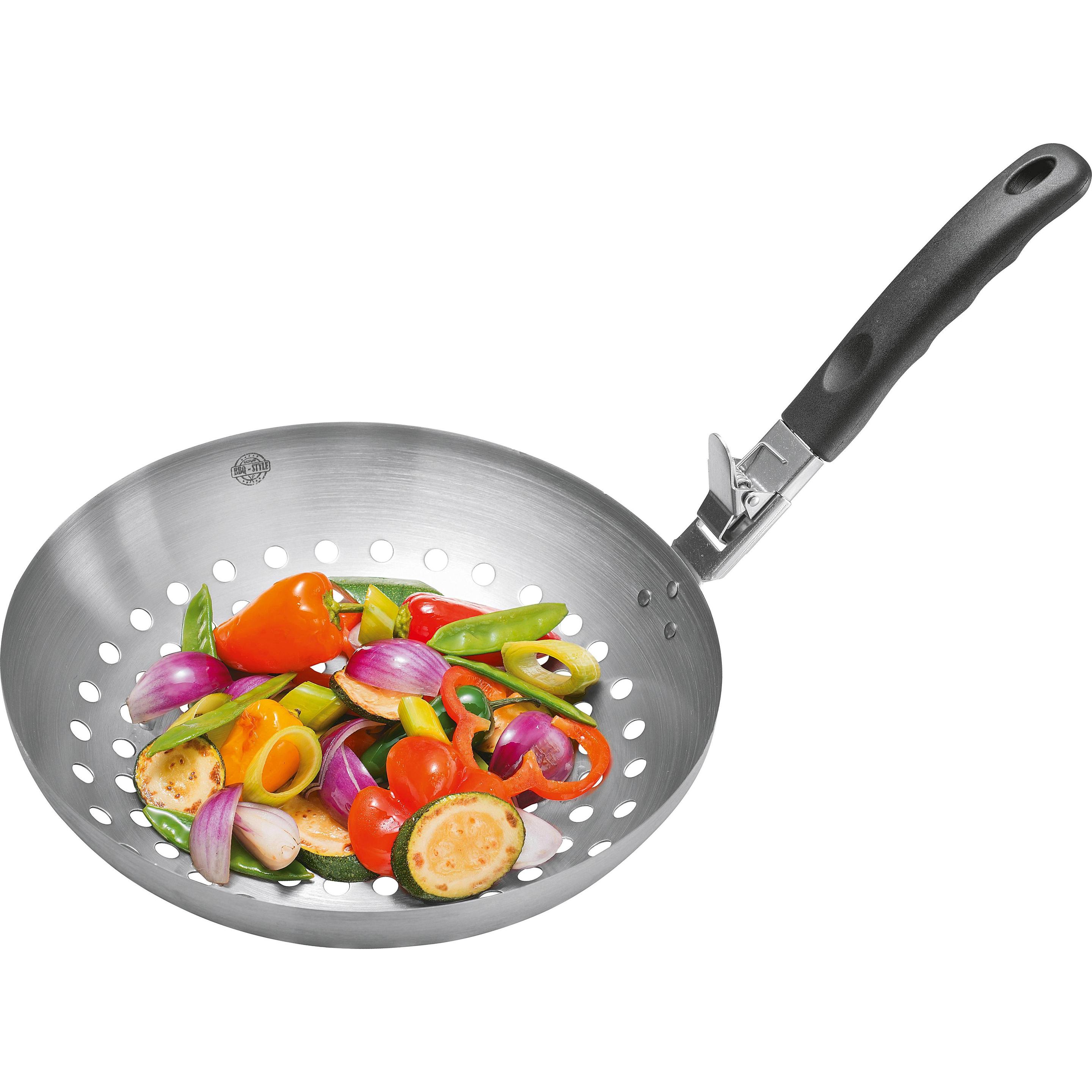 GEFU, Grillgeschirr, Gemüse Wok BBQ
