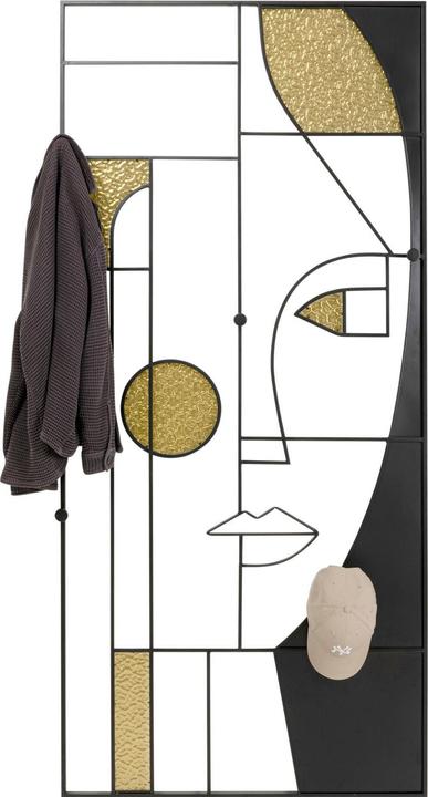 Produktbild Kare Design Wandgarderobe Art Girl Face 90x200cm