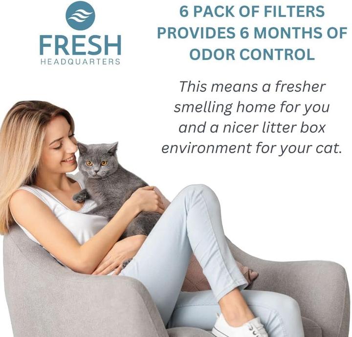 Image du produit Litter-Robot 4 Carbon Filters, 6 pack