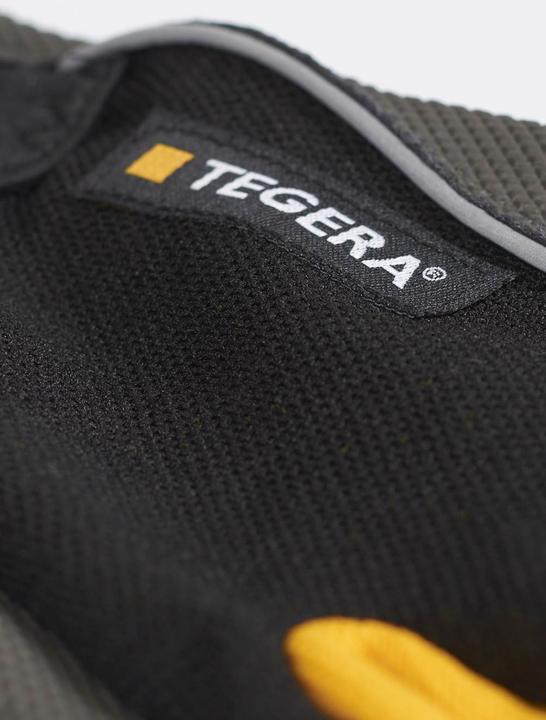 Produktbild Tegera Ejendals 9120, Workshop gloves, Black, Grey, Yellow, Adult, Adult, Scratch resistant, Nylon (10)