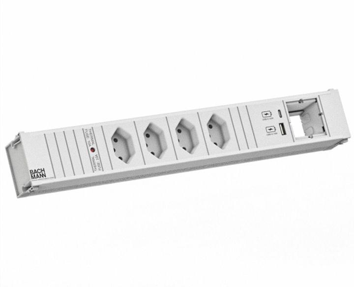 Actual product image Bachmann BACH socket strip (4x, Type 13)