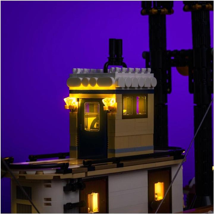 Image du produit Light my bricks LMB 2.0 Kit de lumière pour LEGO® 21356 Le bateau à vapeur du Mississippi