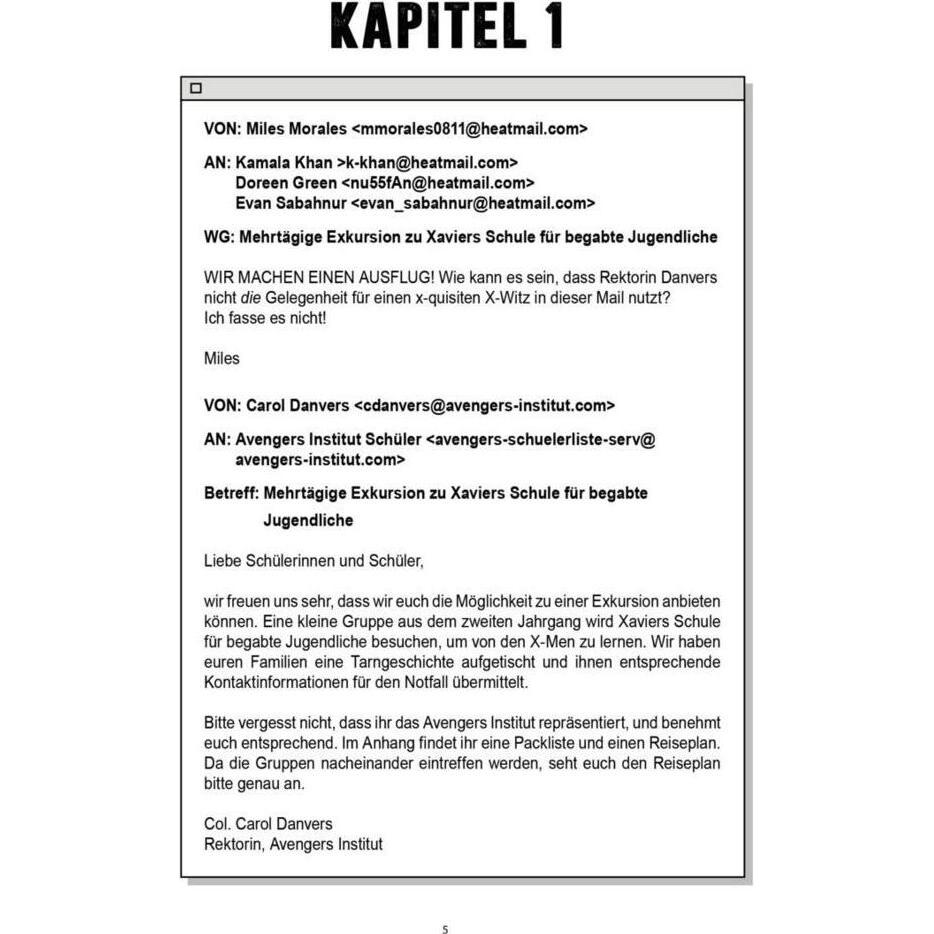 Thumbnail - Avengers 3: Wolverine, der Superlehrer, Kinderbücher von Preeti Chhibber, Kerstin Fricke, James Lancett