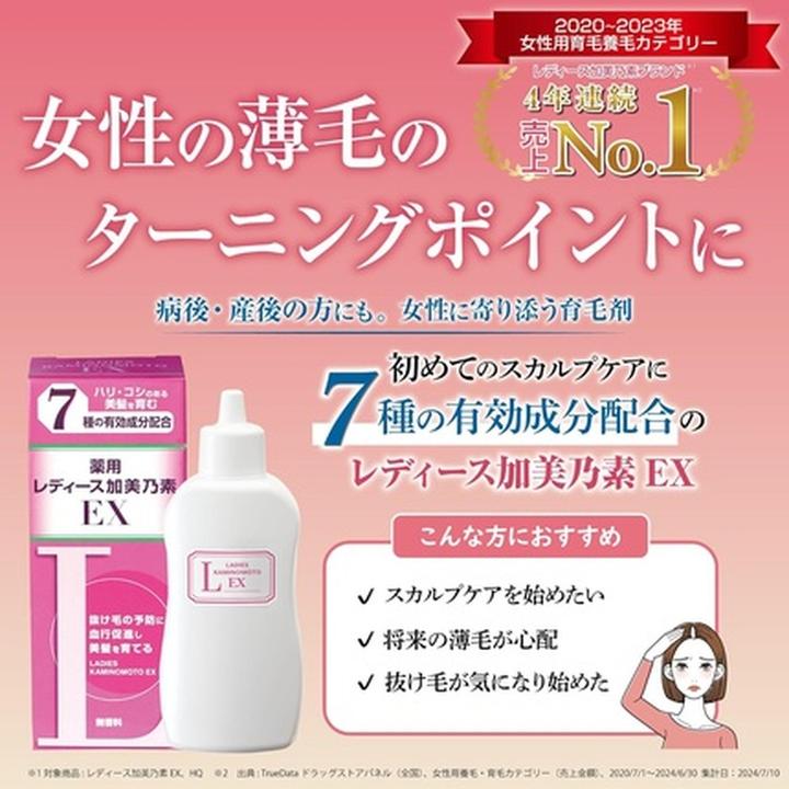 Produktbild Kaminomoto Haarwuchsmittel für Frauen ohne Duft