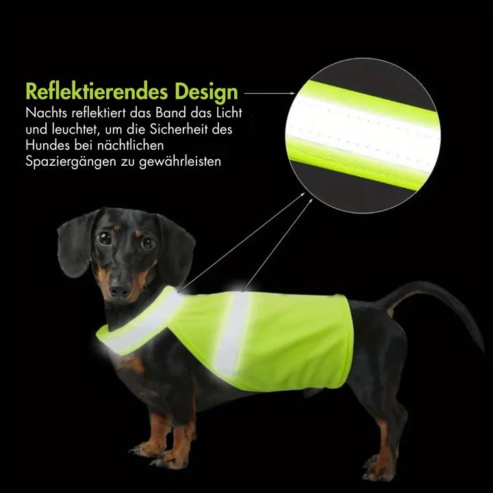 Actual product image Suba High-Visibility Safety Vest for Dogs – Size L (L, Dog vest)