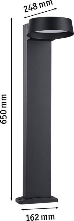 Image du produit Paulmann Borne d'éclairage Capea Grand (1200 lm, IP44)