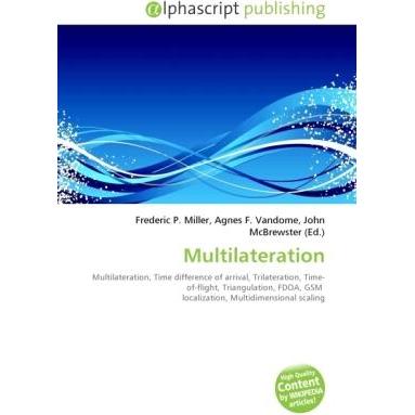 Multilateration, Fachbücher von Agnes F. Vandome, Frederic P. Miller, John McBrewster
