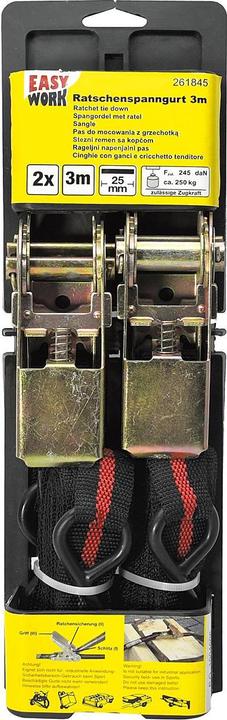 Produktbild Easy Work Ratschenspanngurtsatz