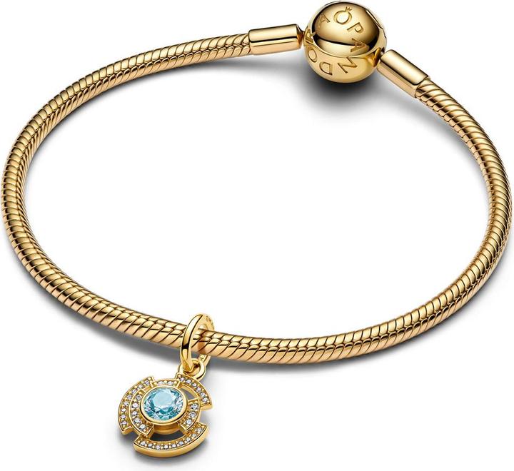 Image du produit Pandora Marvel Iron Man Arc Reaktor Charm (Émail, Plaqué or, Métal)