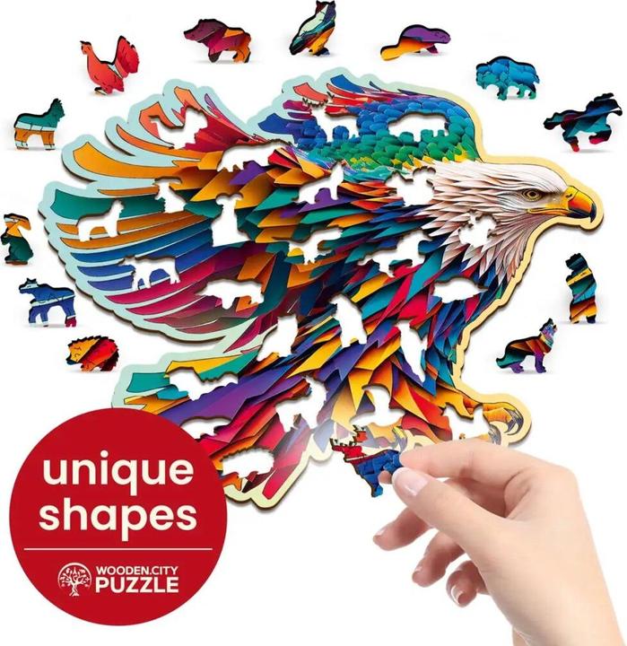 Produktbild WoodenCity Bright Eagle (250 Teile)