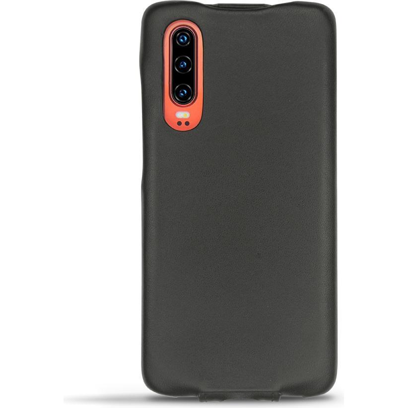 Thumbnail - Noreve Lederschutzhülle vertikal (Huawei P30), Smartphone Hülle, Beige