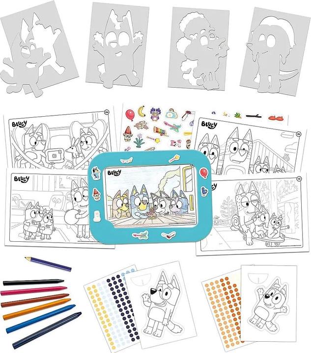 Produktbild Educa Παζλ Bluey Frame Creative Set 19887