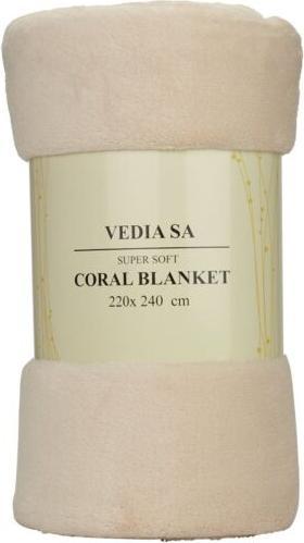 Image du produit Vedia Plaid «Coral» extra-long, 220 x 240 cm (220 x 240 cm)