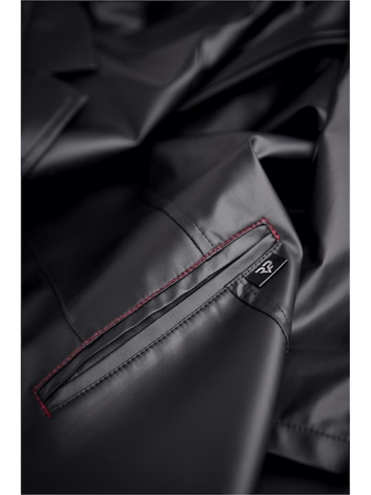 Produktbild Regnes Fetish Planet Herren Wetlook Mantel "RMSergio001" (4XL)