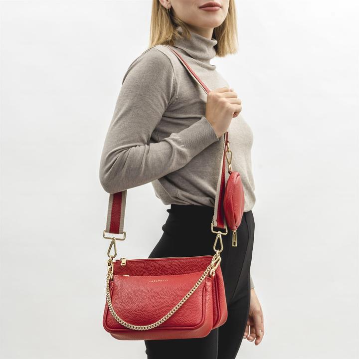 Produktbild Lazarotti Milano Leather Umhängetasche Leder 23 cm