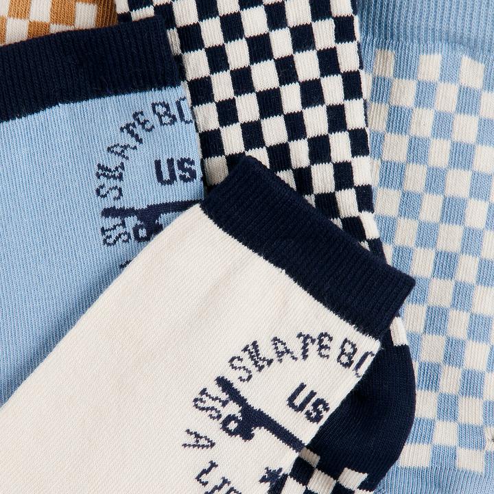 Produktbild La Redoute Collections 5 Paar gemusterte Socken (5er Pack, 27, 30)