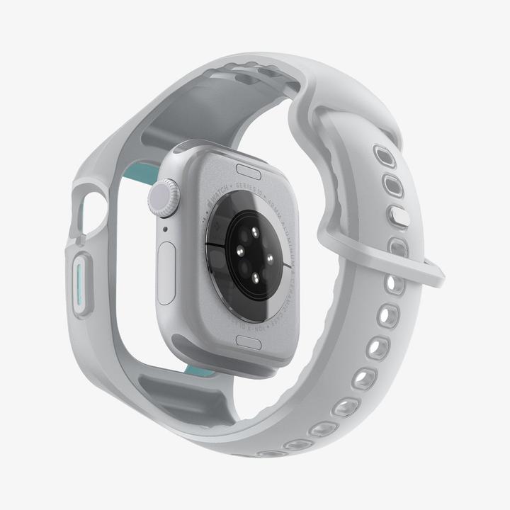 Actual product image Spigen Liquid Air Pro Apple Watch 10 (46mm) Case + Band Gray