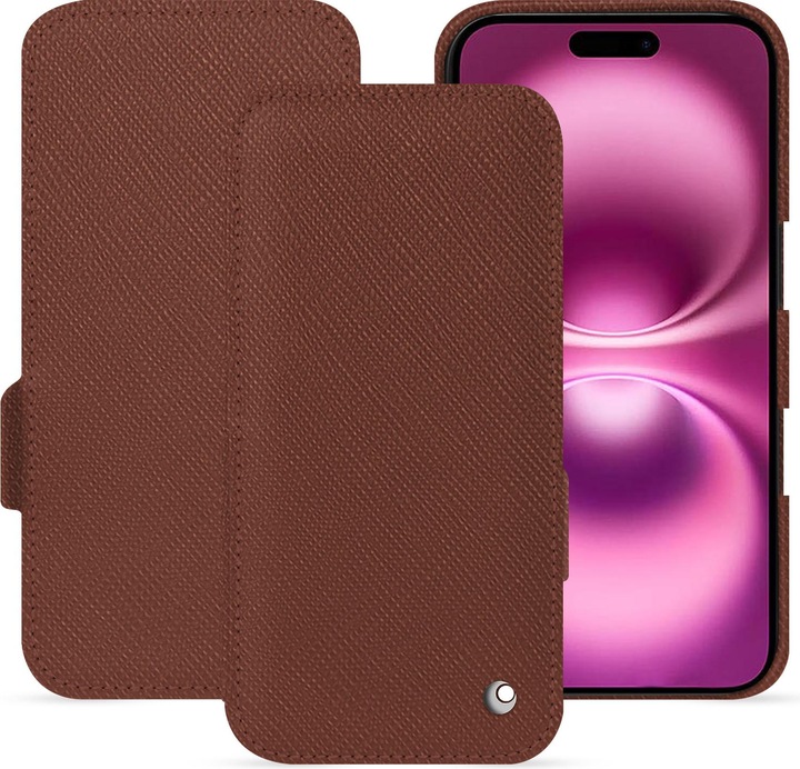 Image du produit Noreve Coque en cuir à rabat horizontal (Apple iPhone 16 Plus)