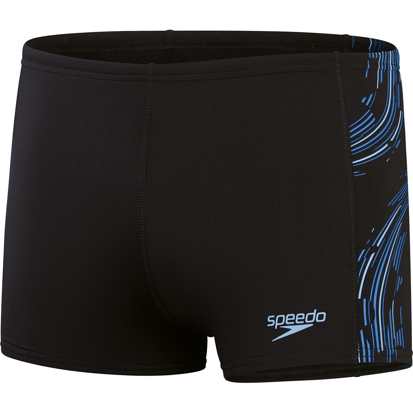 Speedo, Herren, Badehose, Tech Panel Aquashort, Schwarz, (30)
