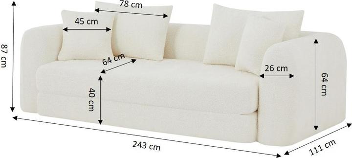 Produktbild Baita Morpheo (3-Sitzer)