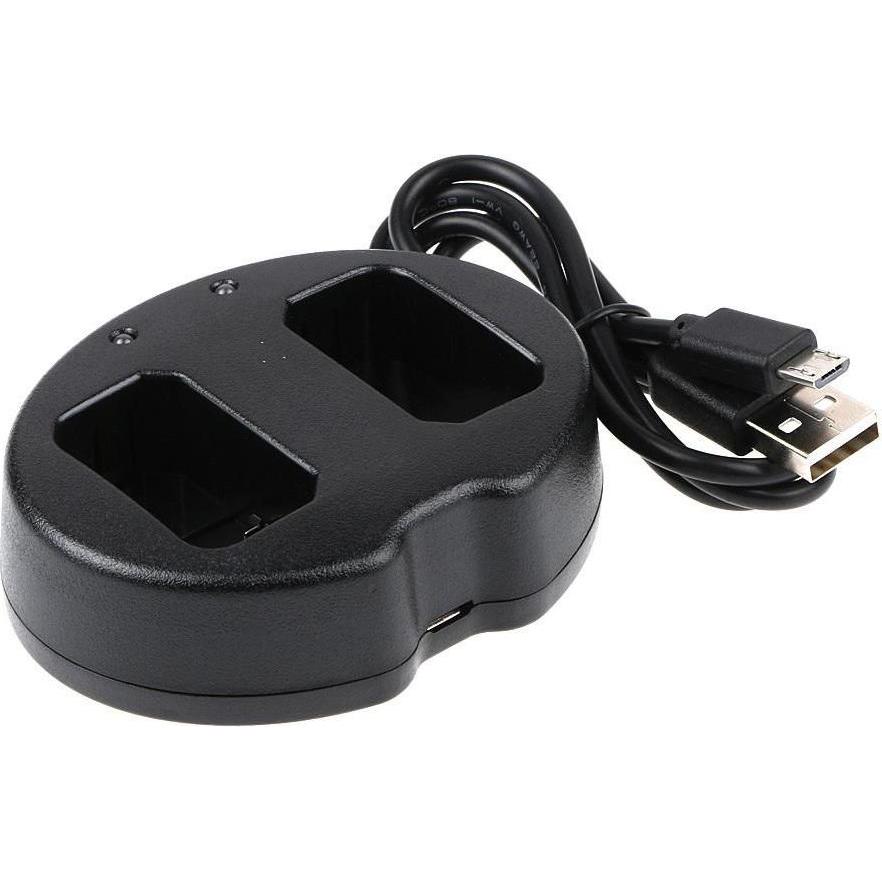 CoreParts Charger for Sony Camera (Akku), Kamera Stromversorgung, Schwarz