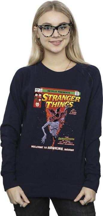 Actual product image Netflix Womens/Ladies Stranger Things Comic Cover Sweatshirt (S)