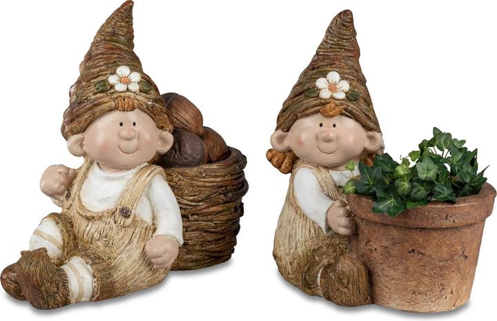 Actual product image Formano Decorative figure plant pot (19 x 35 x 35 cm)
