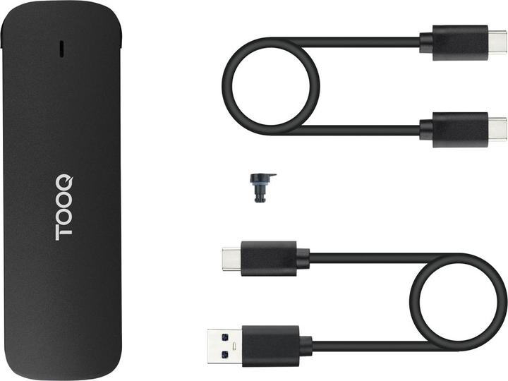 Produktbild Tooq Technology CAJA EXTERNA M.2 NVMe USB3.1 GEN2 ALUMINIO NEGRA (M.2)
