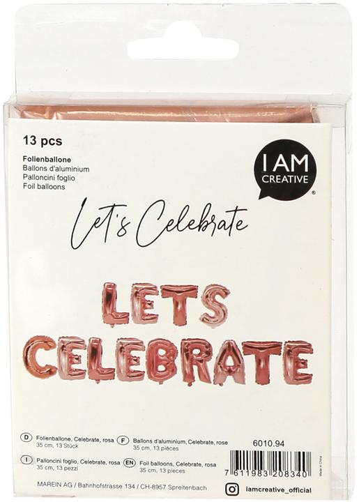 Produktbild I Am Creative Buchstaben Lets Celebrate (13x)