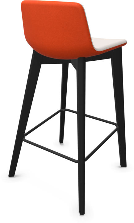 Beige, Black, Bright red, Ash stained black