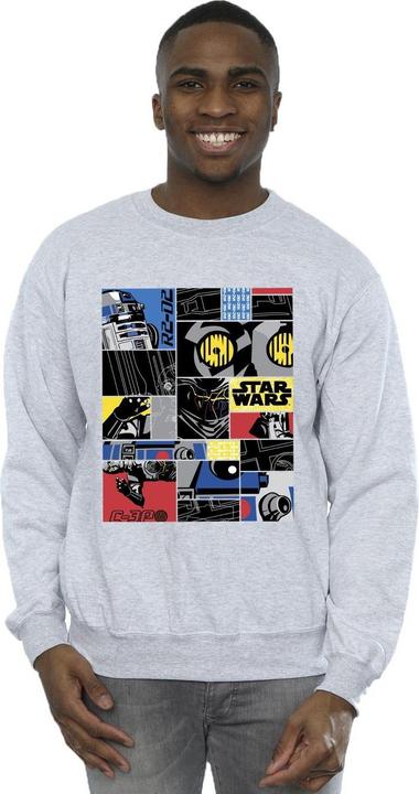 Immagine prodotto Star Wars Droid Montage Felpa Uomo (S)