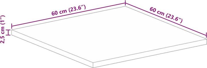 Actual product image vidaXL Keilani (60 x 60 cm)